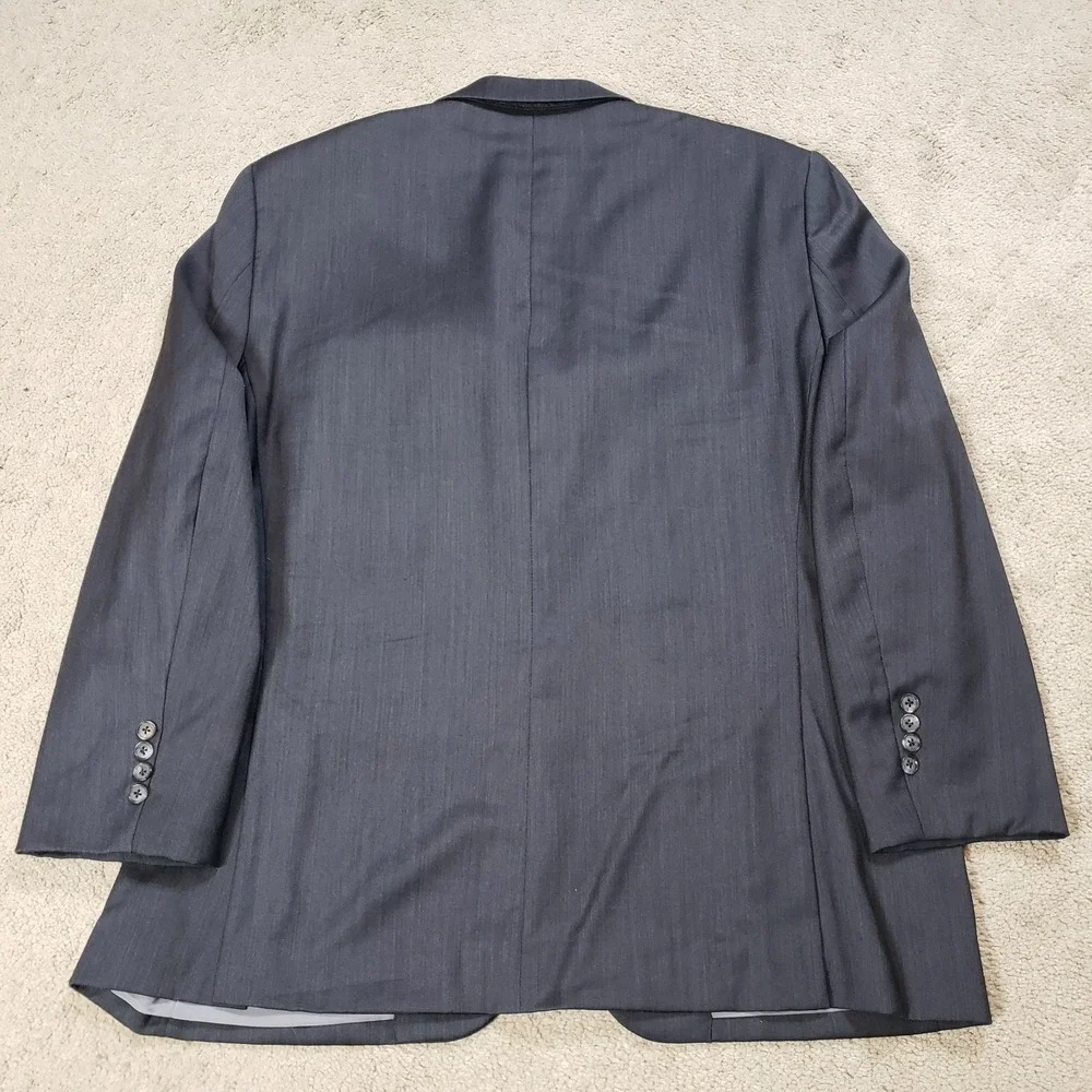 Jos‎ A Bank Jacket 2XL 2XLT Gray Wool Tailored Traveler Blazer Sport Coat 50L